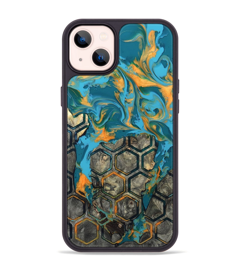 iPhone 14 Plus Wood Phone Case - Analia (Pattern, 820023)