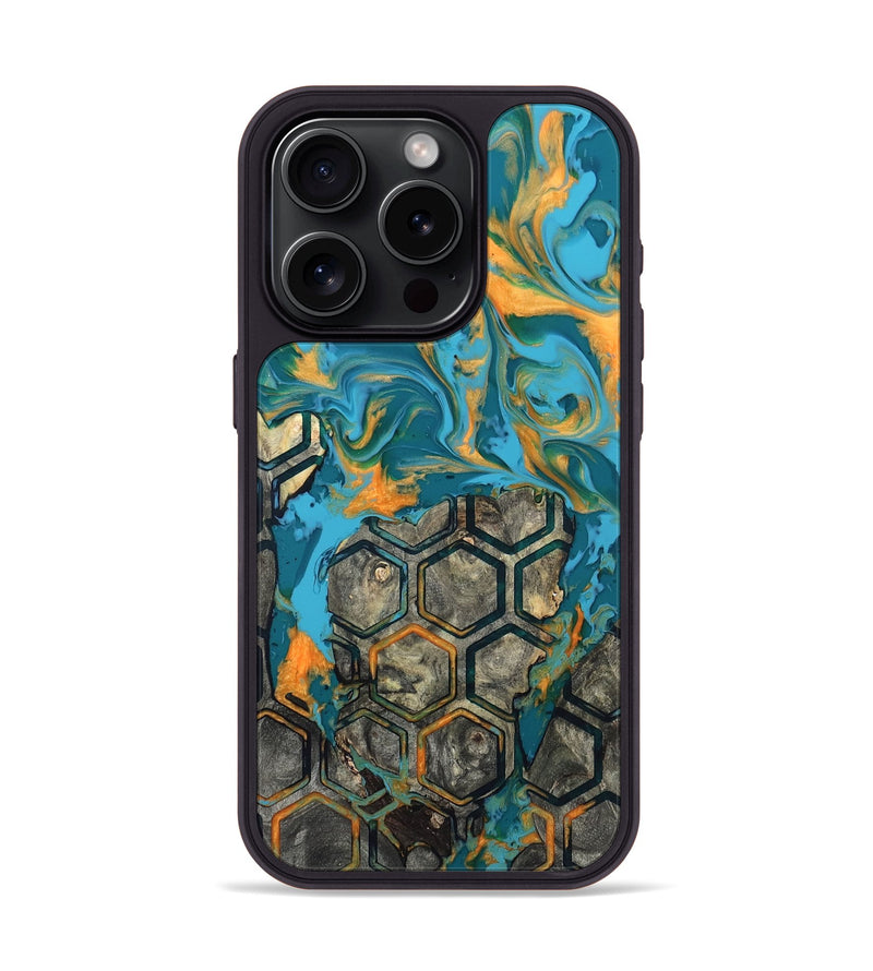 iPhone 15 Pro Wood Phone Case - Analia (Pattern, 820023)