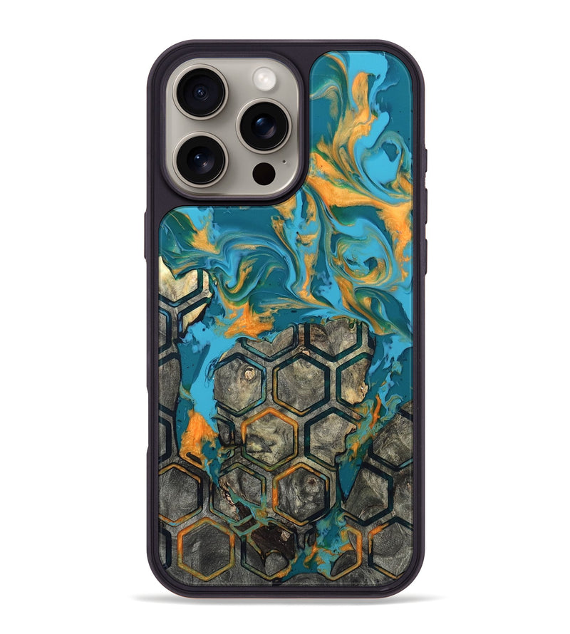 iPhone 16 Pro Max Wood Phone Case - Analia (Pattern, 820023)