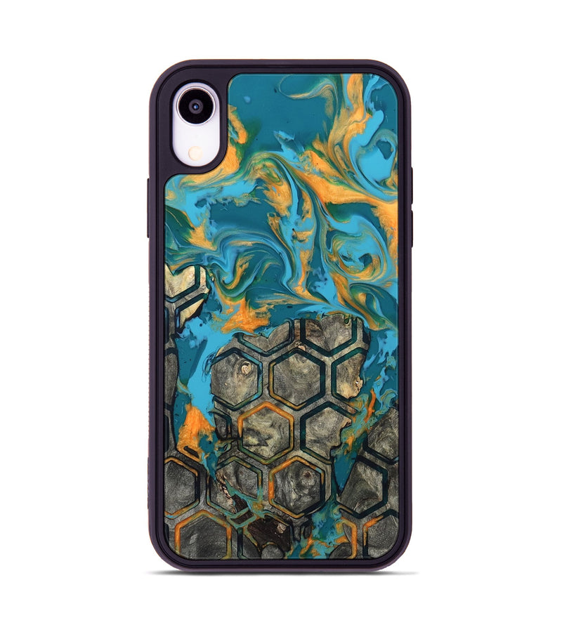 iPhone Xr Wood Phone Case - Analia (Pattern, 820023)