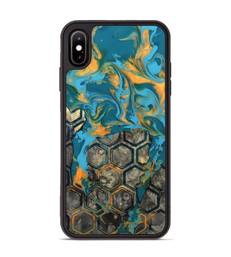 iPhone Xs Max Wood Phone Case - Analia (Pattern, 820023)