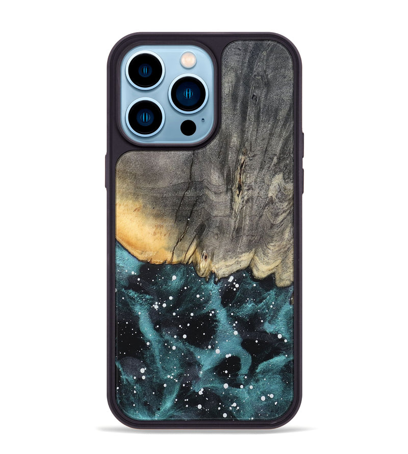 iPhone 14 Pro Max Wood Phone Case - Viola (Cosmos, 820024)