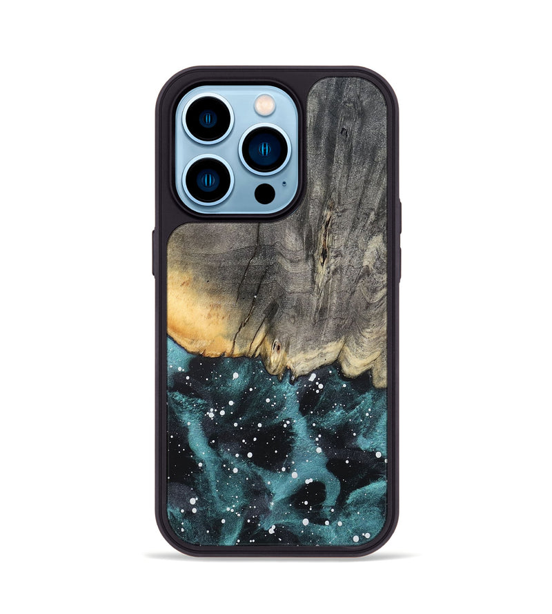 iPhone 14 Pro Wood Phone Case - Viola (Cosmos, 820024)