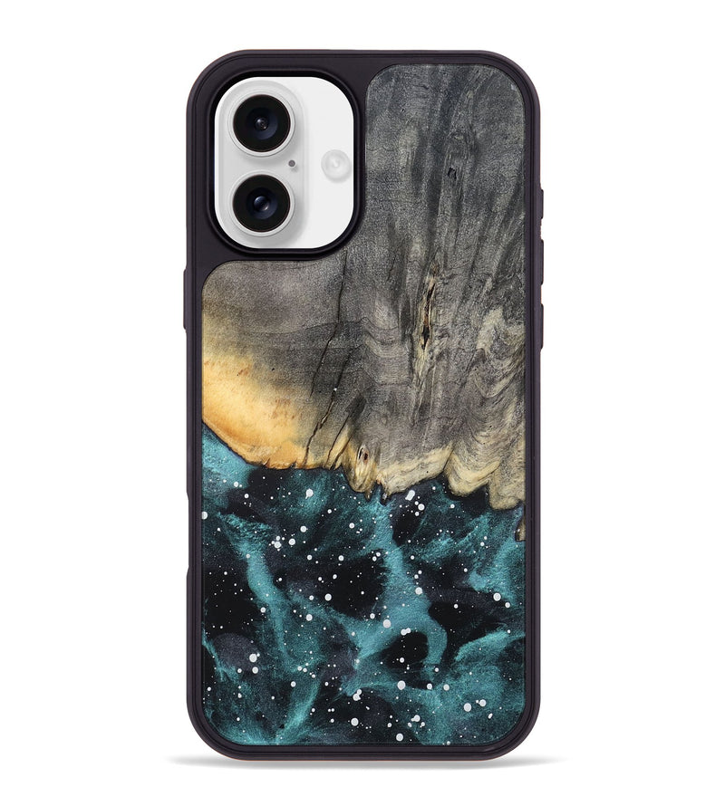 iPhone 16 Plus Wood Phone Case - Viola (Cosmos, 820024)