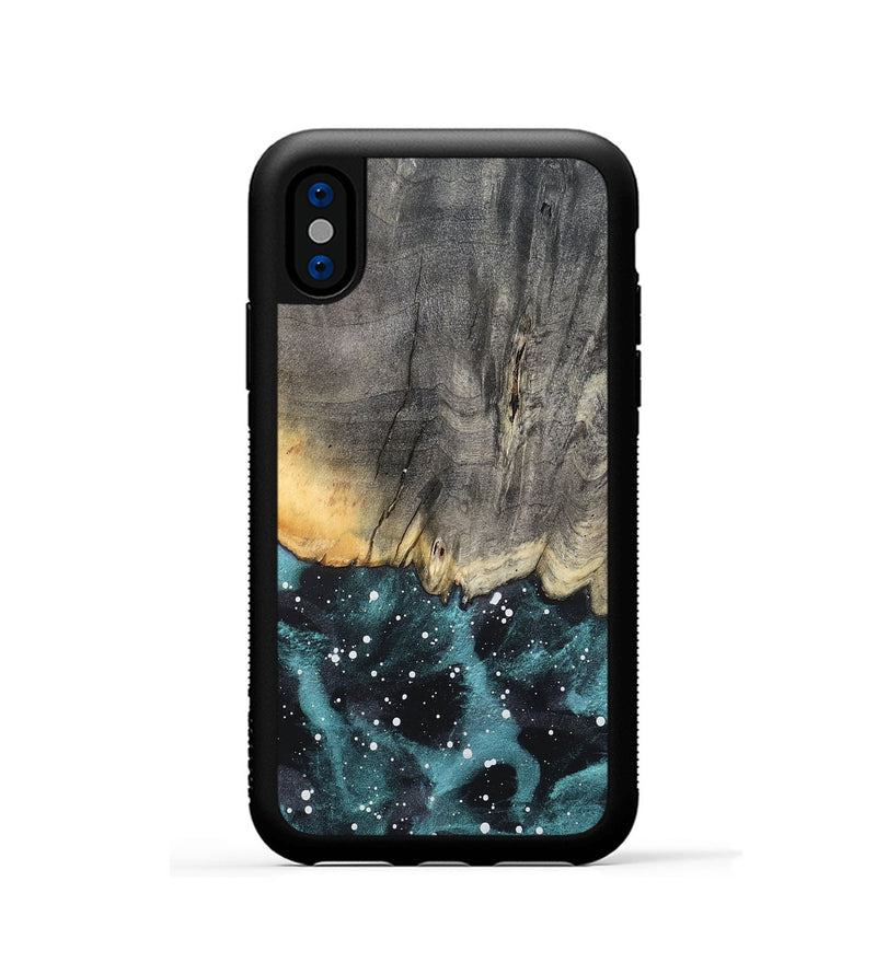 iPhone Xs Wood Phone Case - Viola (Cosmos, 820024)