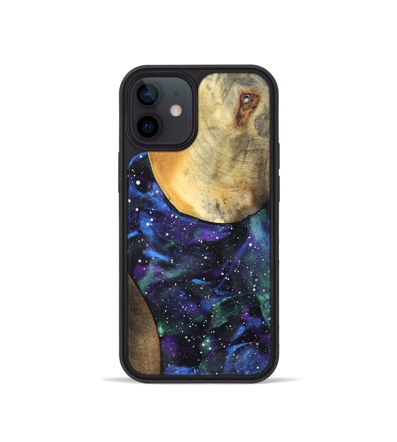 iPhone 12 mini Wood Phone Case - Alonzo (Cosmos, 820025)