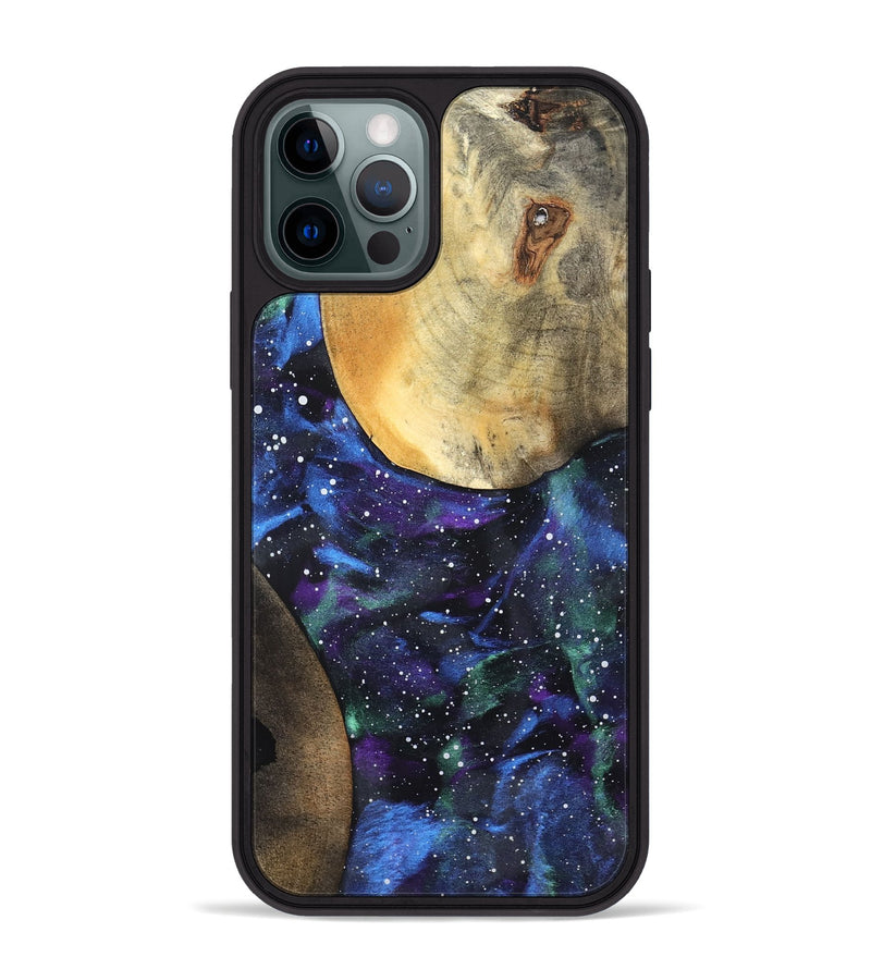 iPhone 12 Pro Max Wood Phone Case - Alonzo (Cosmos, 820025)