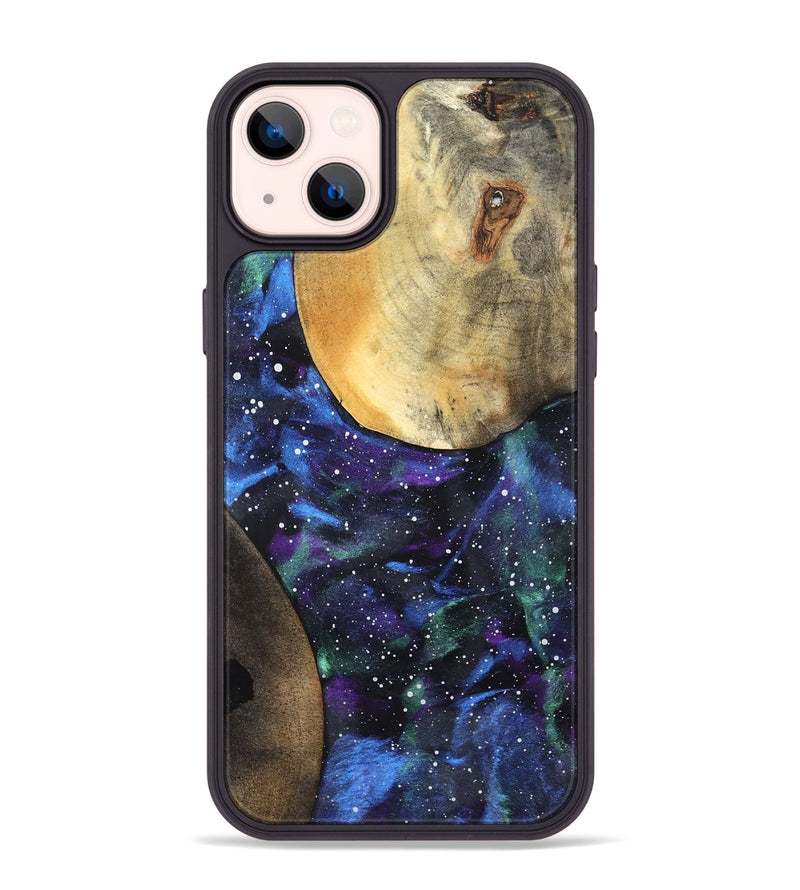 iPhone 14 Plus Wood Phone Case - Alonzo (Cosmos, 820025)