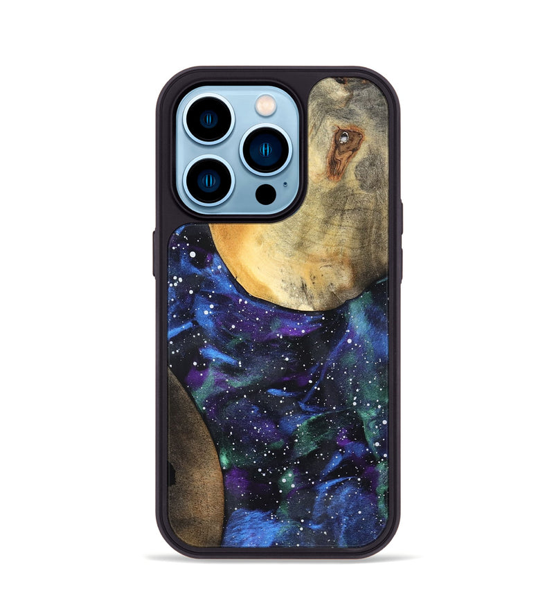 iPhone 14 Pro Wood Phone Case - Alonzo (Cosmos, 820025)