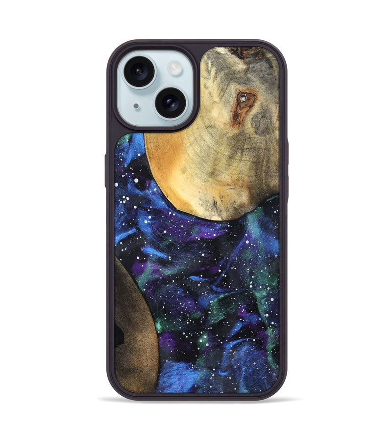 iPhone 15 Wood Phone Case - Alonzo (Cosmos, 820025)