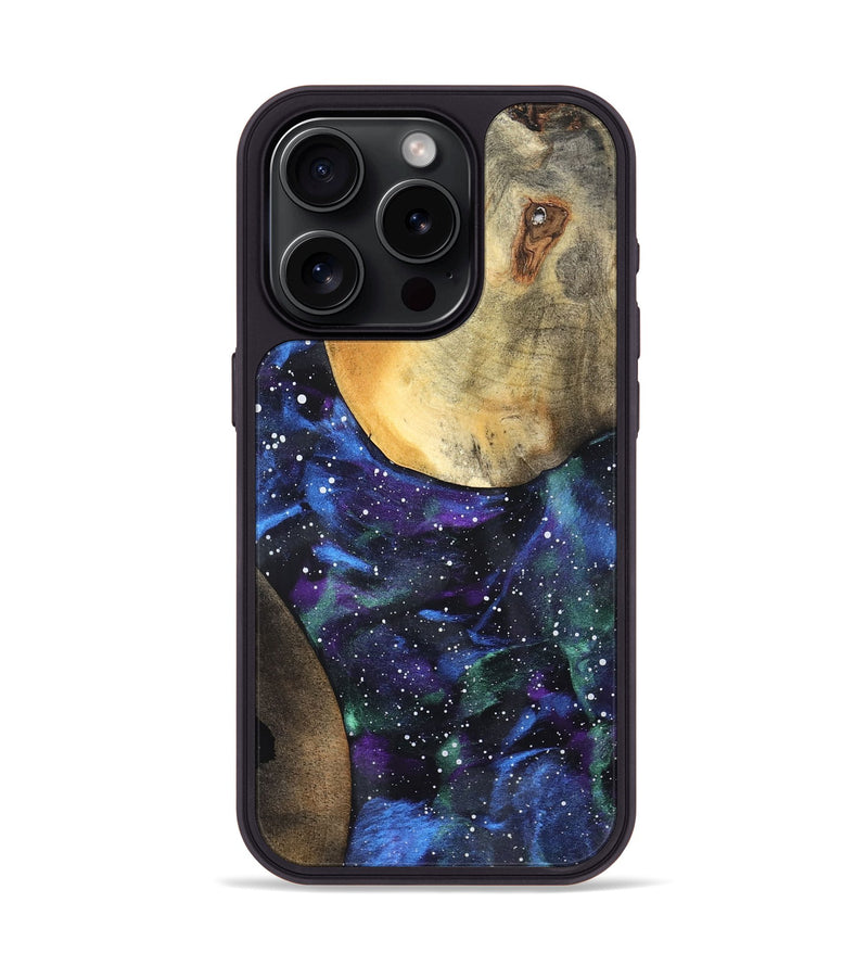 iPhone 15 Pro Wood Phone Case - Alonzo (Cosmos, 820025)