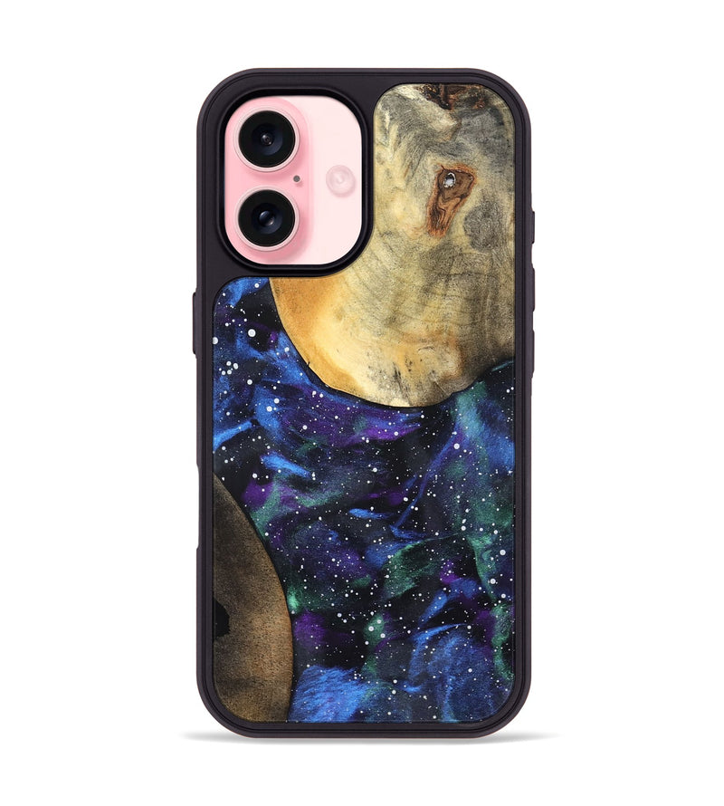 iPhone 16 Wood Phone Case - Alonzo (Cosmos, 820025)