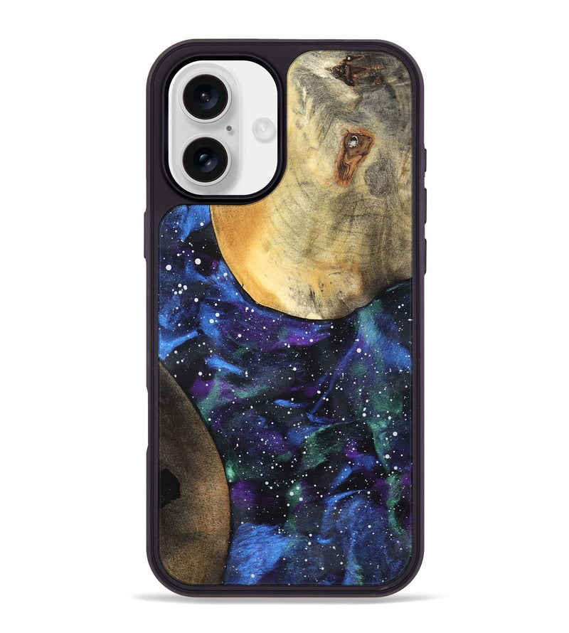 iPhone 16 Plus Wood Phone Case - Alonzo (Cosmos, 820025)