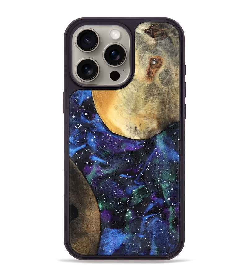 iPhone 16 Pro Max Wood Phone Case - Alonzo (Cosmos, 820025)