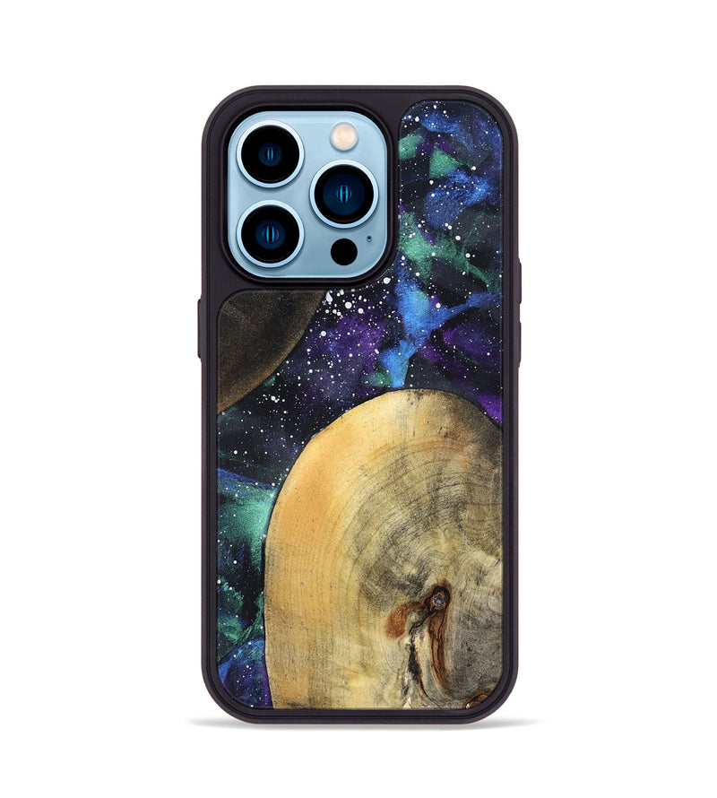 iPhone 14 Pro Wood Phone Case - Landen (Cosmos, 820026)