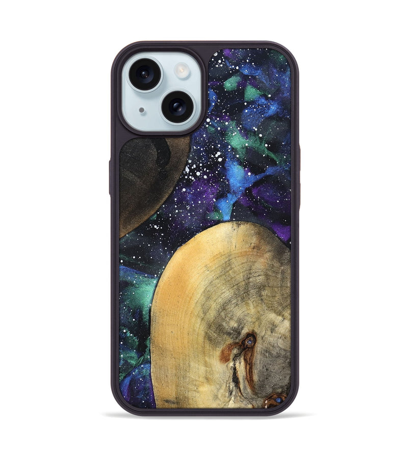 iPhone 15 Wood Phone Case - Landen (Cosmos, 820026)