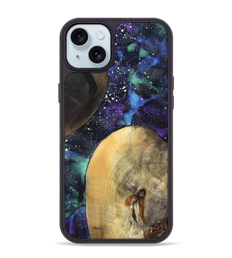 iPhone 15 Plus Wood Phone Case - Landen (Cosmos, 820026)