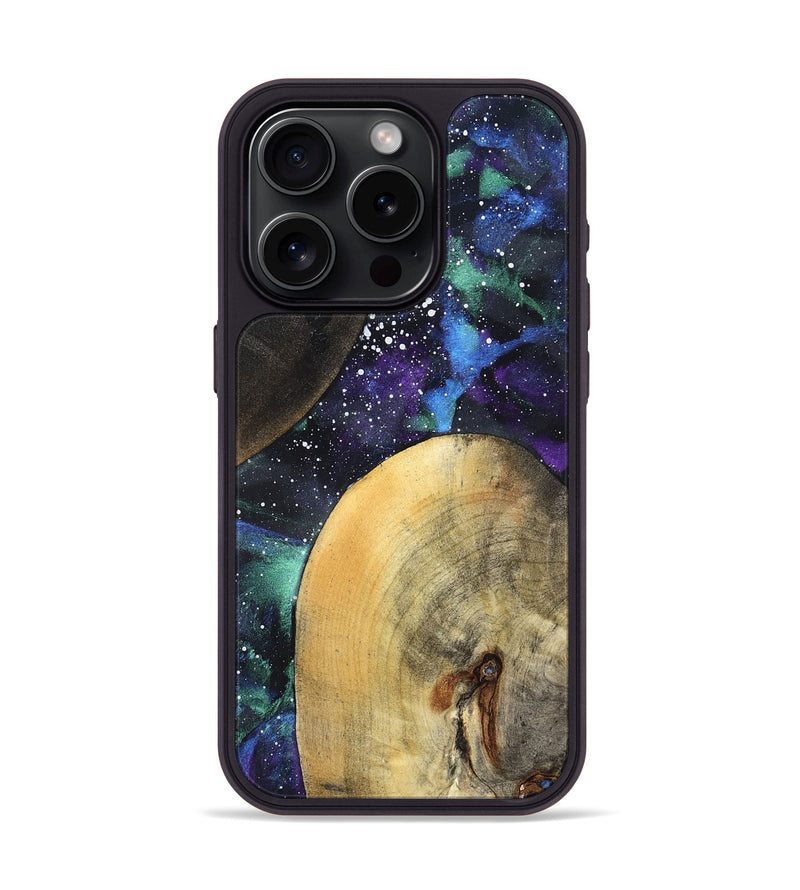 iPhone 15 Pro Wood Phone Case - Landen (Cosmos, 820026)