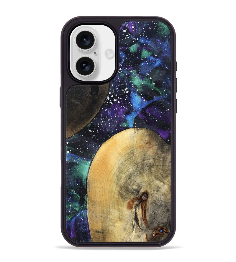 iPhone 16 Plus Wood Phone Case - Landen (Cosmos, 820026)