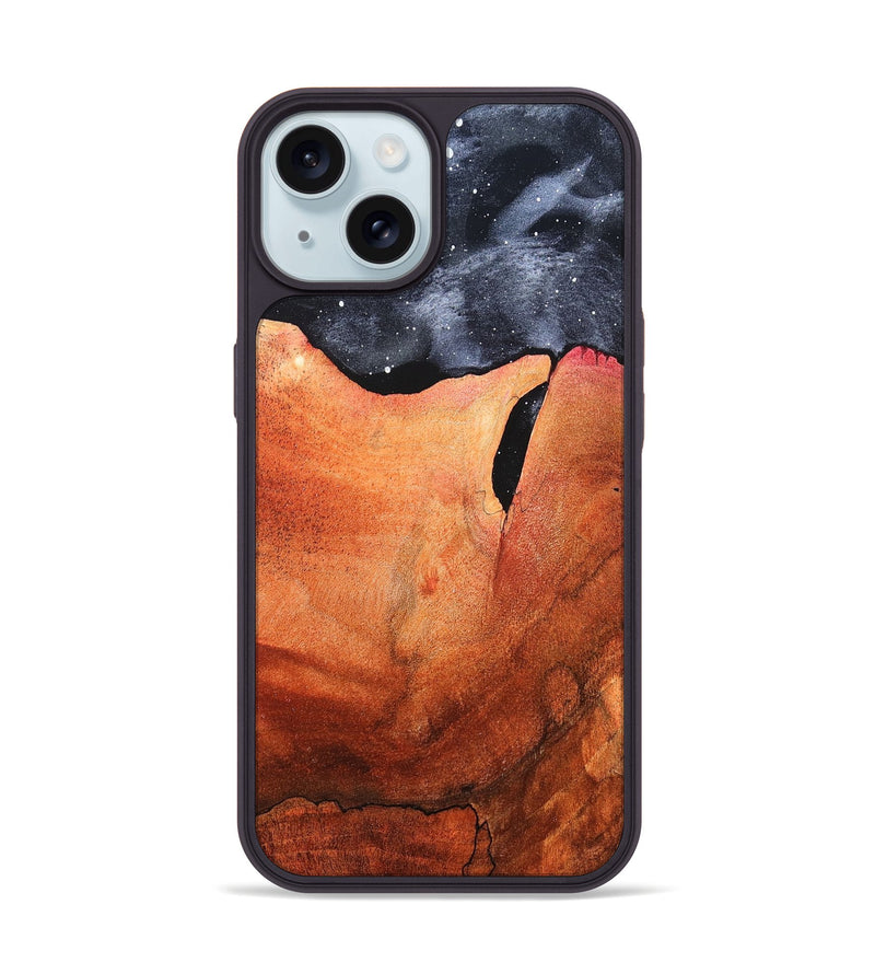 iPhone 15 Wood Phone Case - Zuri (Cosmos, 820028)