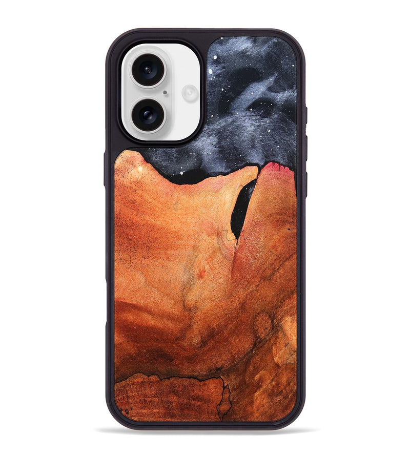iPhone 16 Plus Wood Phone Case - Zuri (Cosmos, 820028)
