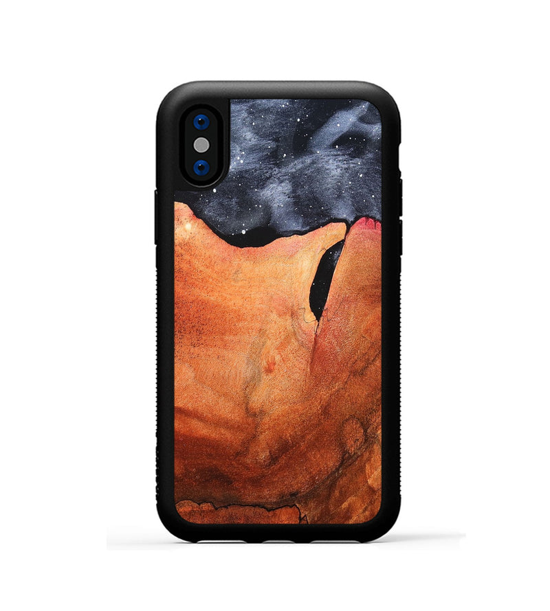iPhone Xs Wood Phone Case - Zuri (Cosmos, 820028)