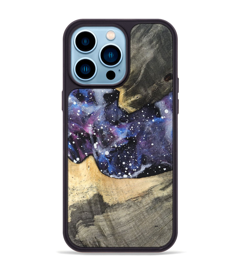 iPhone 14 Pro Max Wood Phone Case - Lailah (Cosmos, 820029)