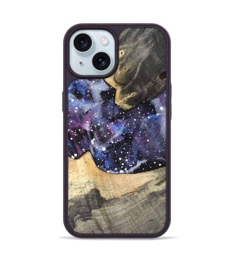 iPhone 15 Wood Phone Case - Lailah (Cosmos, 820029)
