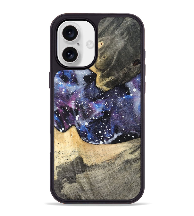 iPhone 16 Plus Wood Phone Case - Lailah (Cosmos, 820029)