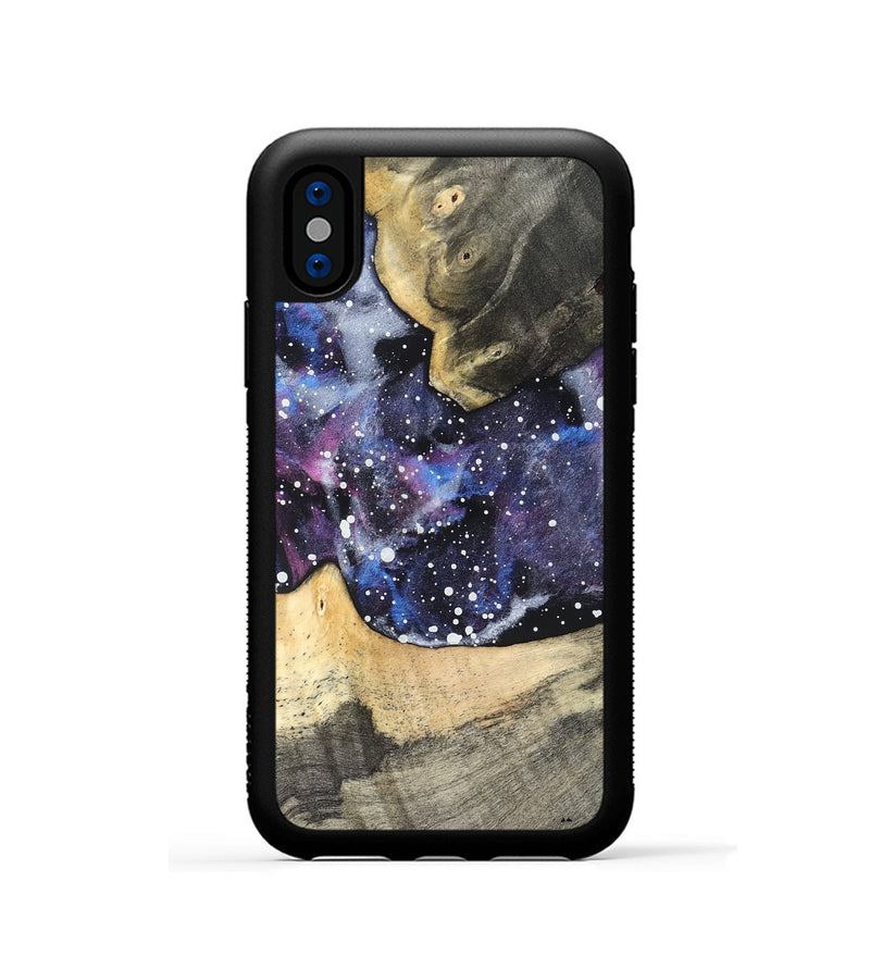 iPhone Xs Wood Phone Case - Lailah (Cosmos, 820029)