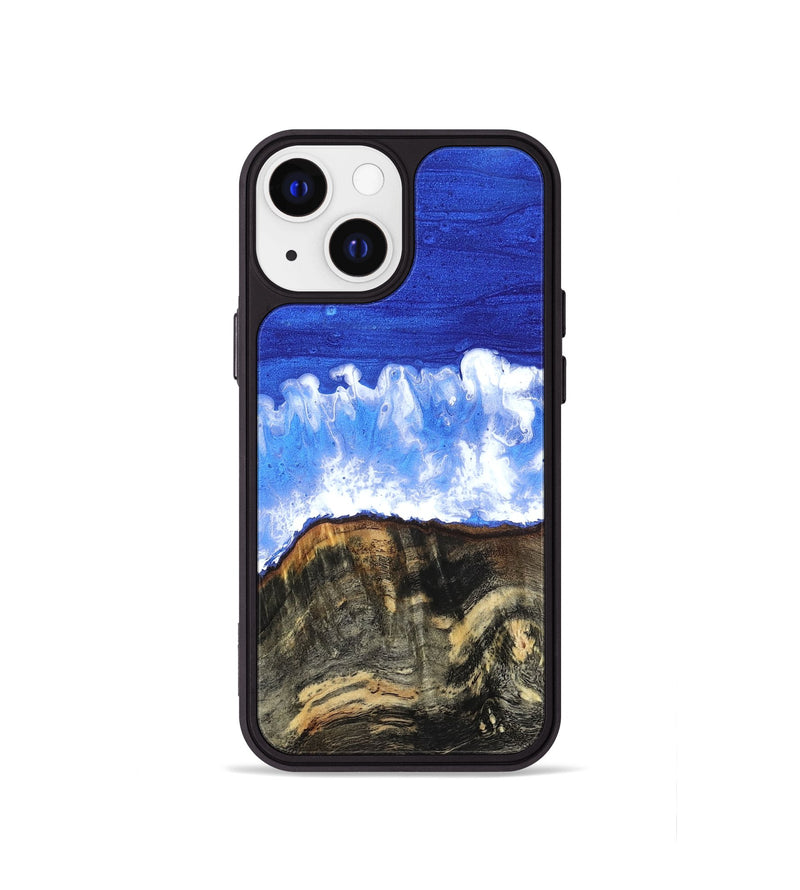 iPhone 13 mini Wood Phone Case - Sonji (Coastal, 820032)