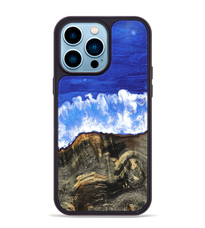 iPhone 14 Pro Max Wood Phone Case - Sonji (Coastal, 820032)