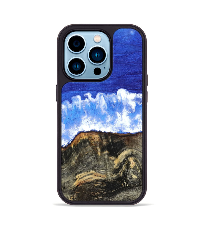 iPhone 14 Pro Wood Phone Case - Sonji (Coastal, 820032)