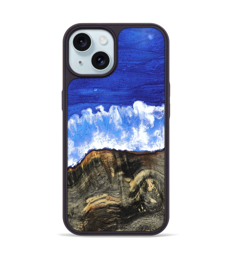 iPhone 15 Wood Phone Case - Sonji (Coastal, 820032)