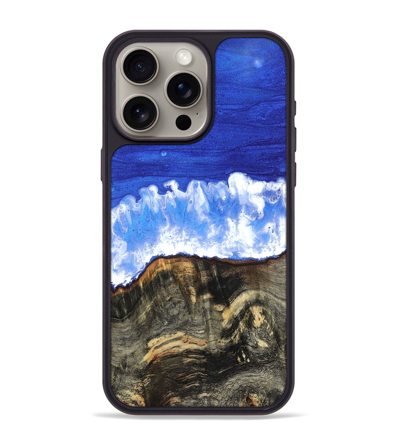 iPhone 15 Pro Max Wood Phone Case - Sonji (Coastal, 820032)