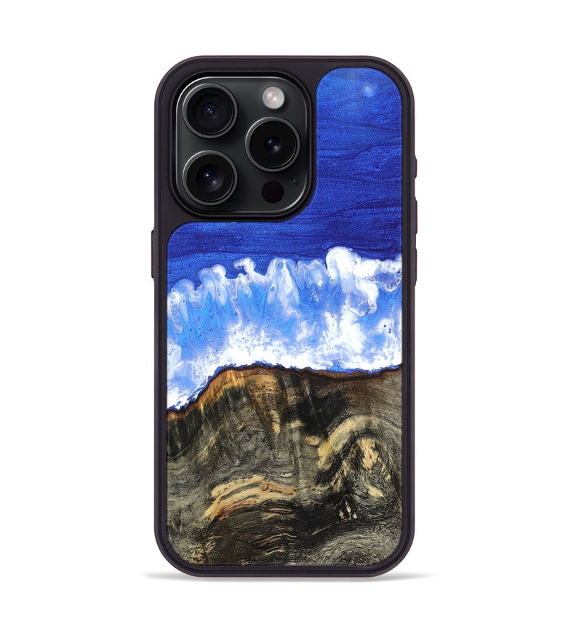 iPhone 15 Pro Wood Phone Case - Sonji (Coastal, 820032)