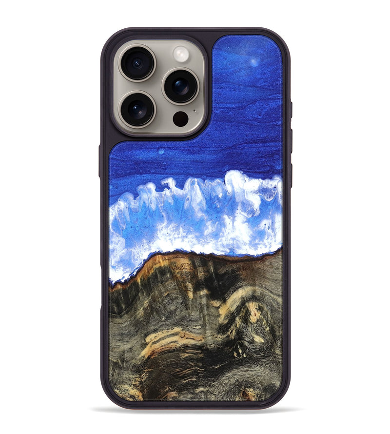 iPhone 16 Pro Max Wood Phone Case - Sonji (Coastal, 820032)
