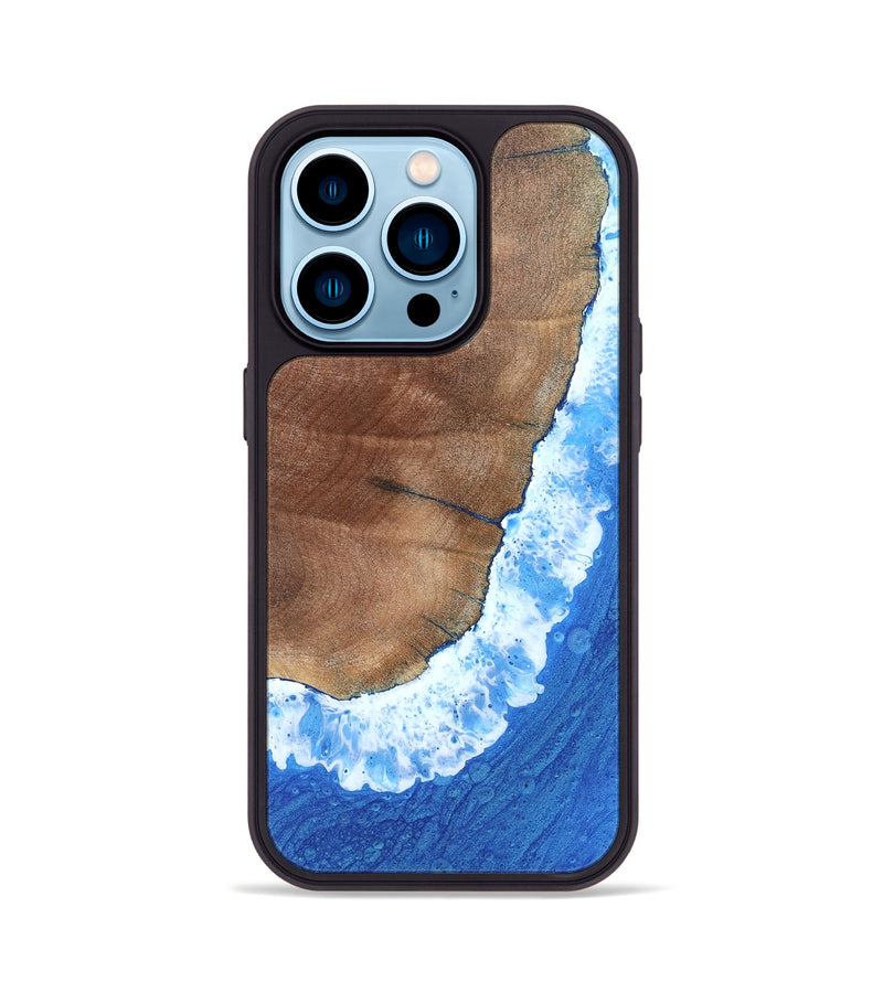 iPhone 14 Pro Wood Phone Case - Rylie (Coastal, 820033)