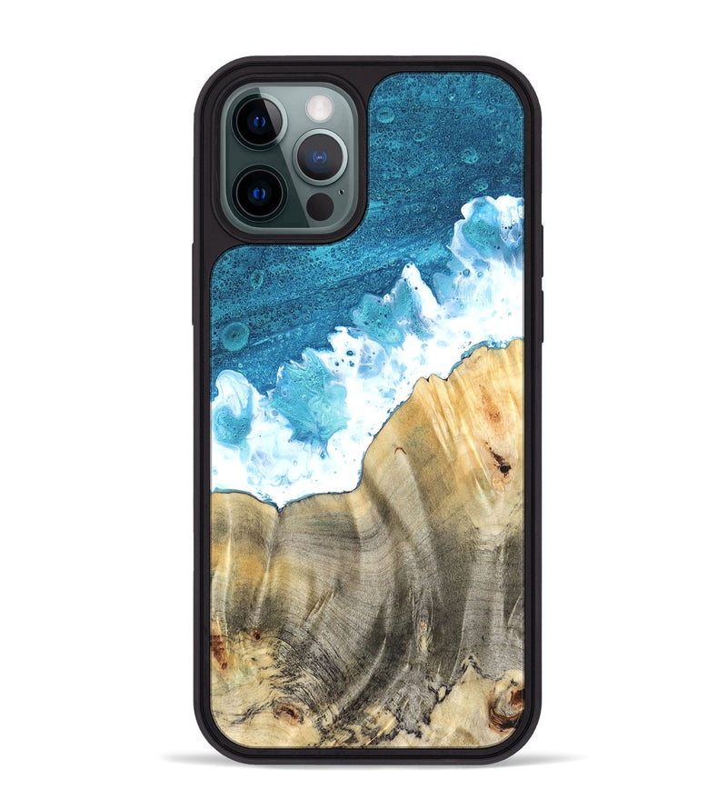 iPhone 12 Pro Max Wood Phone Case - Elinor (Coastal, 820034)
