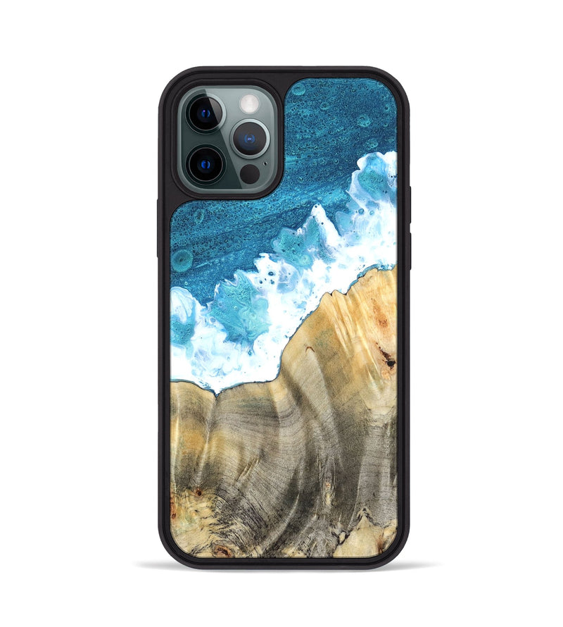 iPhone 12 Pro Wood Phone Case - Elinor (Coastal, 820034)