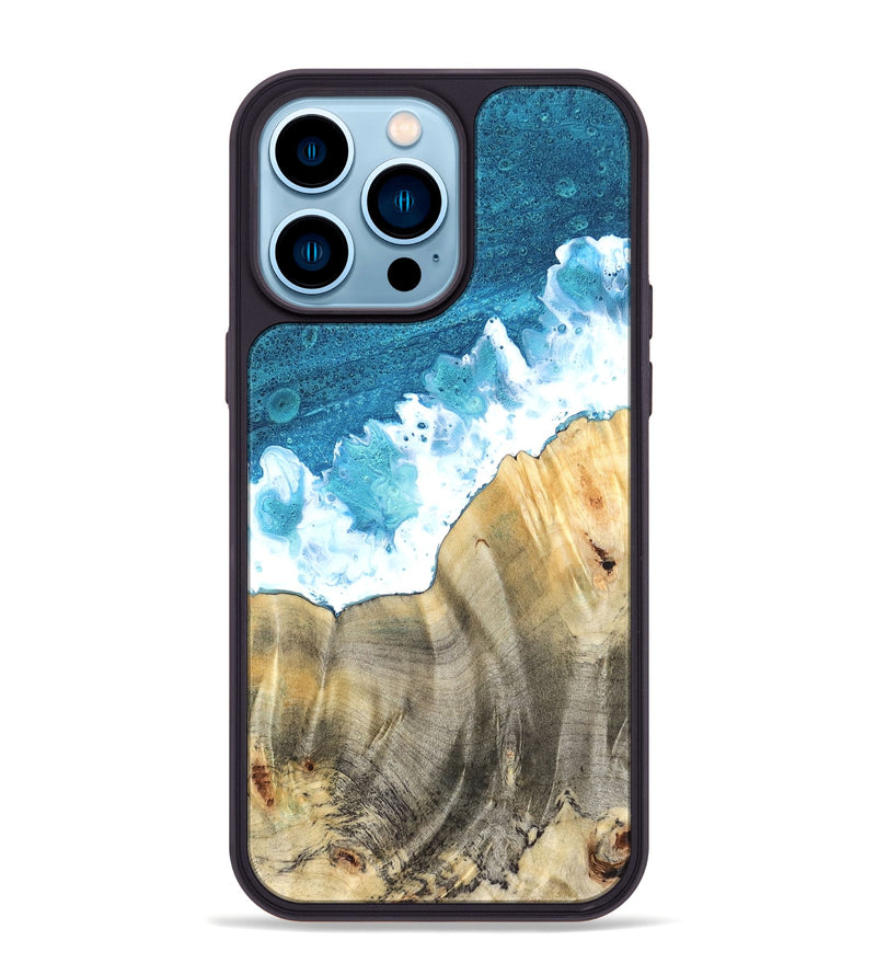 iPhone 14 Pro Max Wood Phone Case - Elinor (Coastal, 820034)