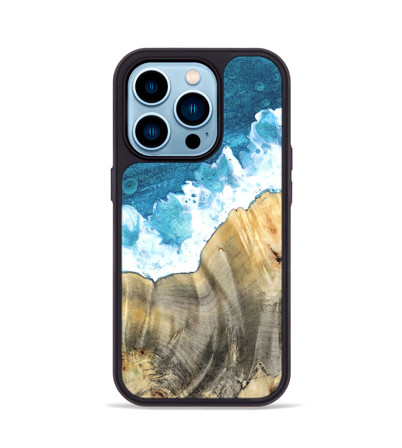 iPhone 14 Pro Wood Phone Case - Elinor (Coastal, 820034)