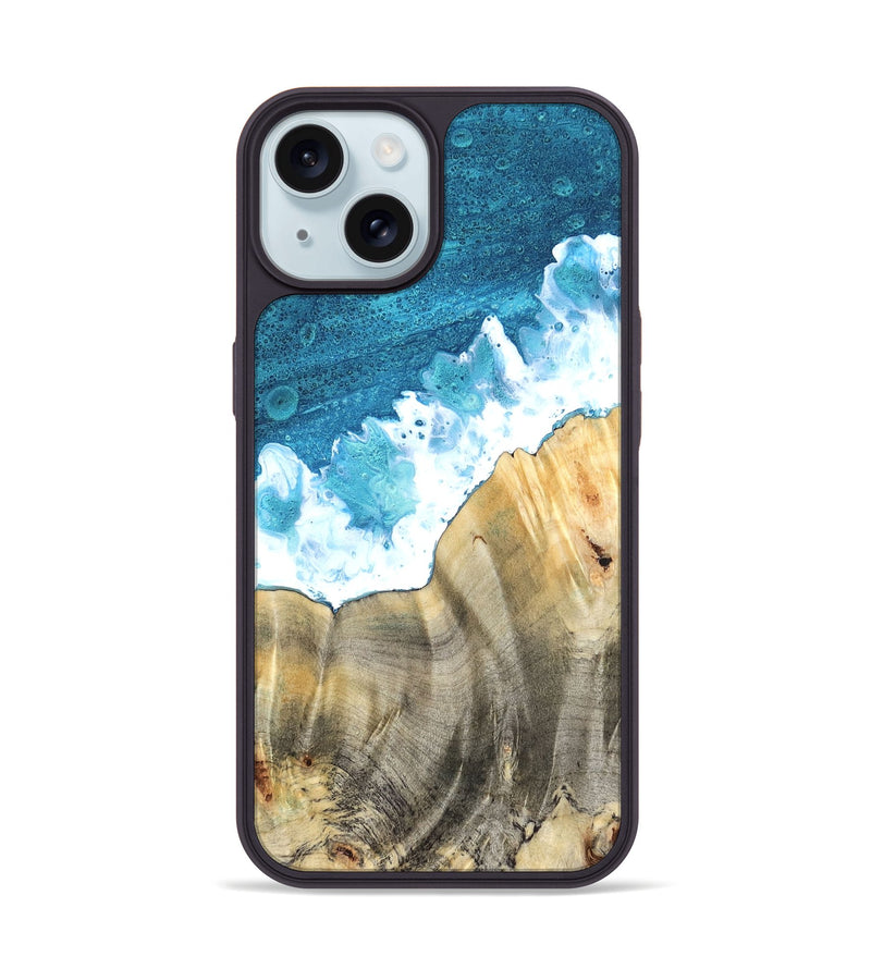 iPhone 15 Wood Phone Case - Elinor (Coastal, 820034)