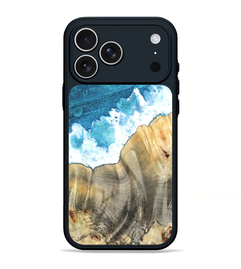 iPhone 17 Pro Max Wood Phone Case - Elinor (Coastal, 820034)