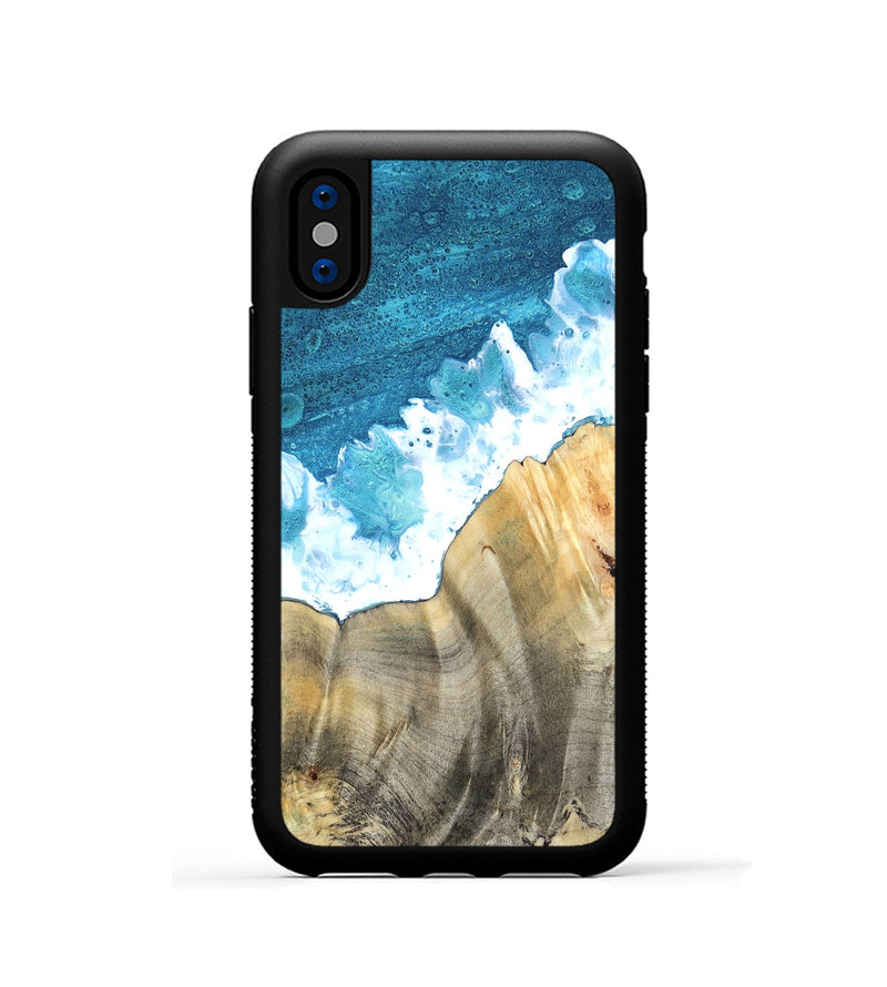 iPhone Xs Wood Phone Case - Elinor (Coastal, 820034)