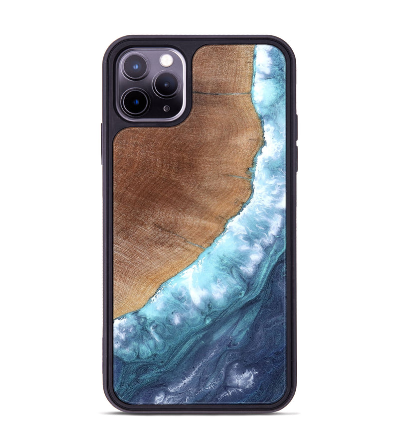 iPhone 11 Pro Max Wood Phone Case - Jeanine (Coastal, 820035)