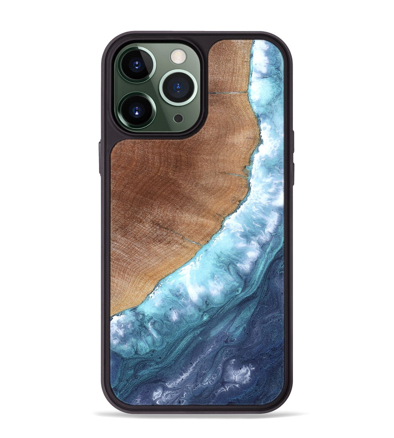 iPhone 13 Pro Max Wood Phone Case - Jeanine (Coastal, 820035)