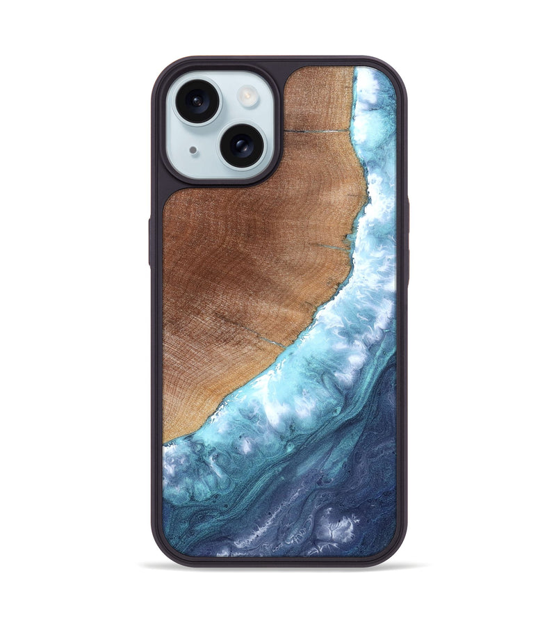 iPhone 15 Wood Phone Case - Jeanine (Coastal, 820035)