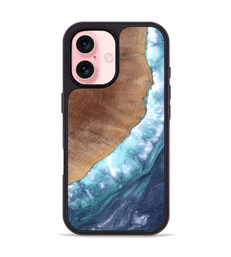 iPhone 16 Wood Phone Case - Jeanine (Coastal, 820035)