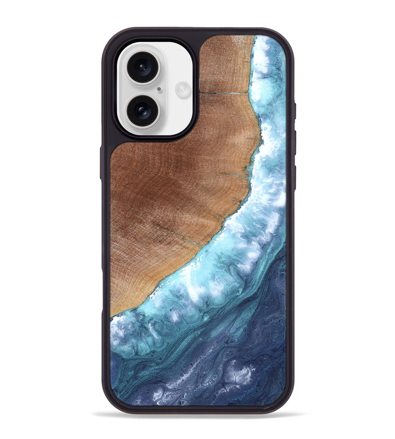 iPhone 16 Plus Wood Phone Case - Jeanine (Coastal, 820035)